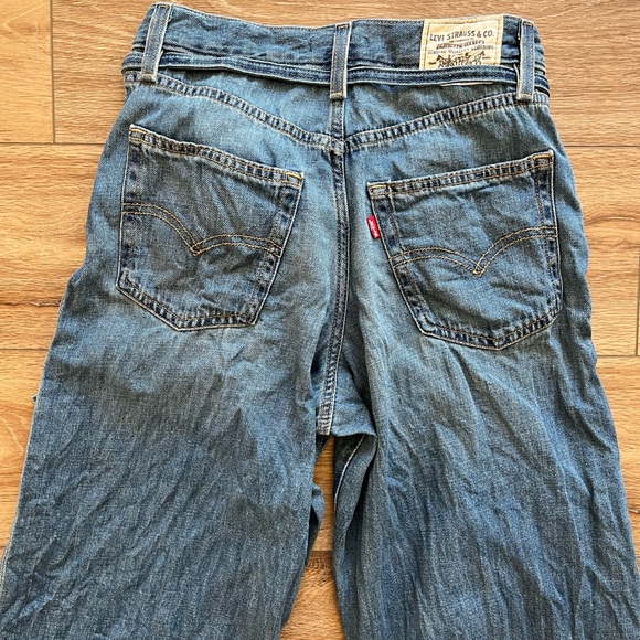 Levi’s XL Straight Linen Blend Jeans size 25 - Picture 5 of 5